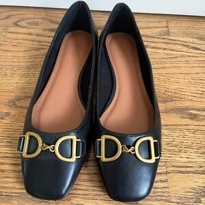 ASOS DESIGN Square Toe Ballerinas